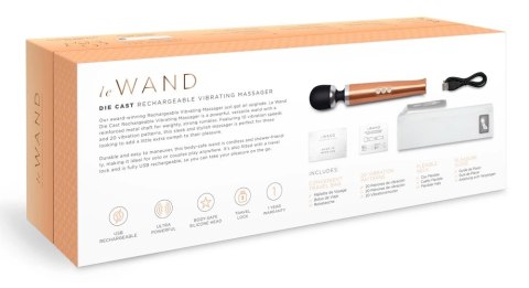 Le Wand - Luksusowy Masażer Do Łechtaczki Die Cast Recharg Rose Gold Le Wand Le Wand - Luksusowy Masażer Do Łechtaczki Die Cast Recharg Rose Gold Le Wand