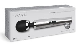 Le Wand - Luksusowy Masażer Do Łechtaczki Die Cast Recharg Silver Le Wand