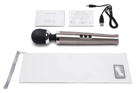 Le Wand - Luksusowy Masażer Do Łechtaczki Die Cast Recharg Silver Le Wand Le Wand - Luksusowy Masażer Do Łechtaczki Die Cast Recharg Silver Le Wand