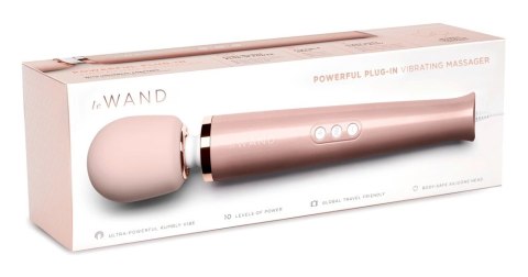 Le Wand - Masażer Łechtaczki 34 cm Ruchoma Główka Powerful Plug-In RoseG Le Wand Le Wand - Masażer Łechtaczki 34 cm Ruchoma Główka Powerful Plug-In RoseG Le Wand