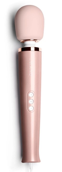 Le Wand - Masażer Łechtaczki 34 cm Ruchoma Główka Powerful Plug-In RoseG Le Wand