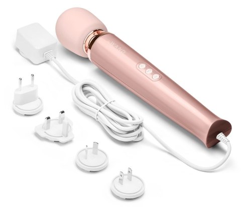Le Wand - Masażer Łechtaczki 34 cm Ruchoma Główka Powerful Plug-In RoseG Le Wand Le Wand - Masażer Łechtaczki 34 cm Ruchoma Główka Powerful Plug-In RoseG Le Wand