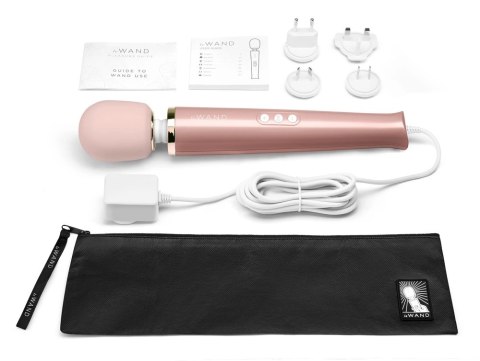 Le Wand - Masażer Łechtaczki 34 cm Ruchoma Główka Powerful Plug-In RoseG Le Wand Le Wand - Masażer Łechtaczki 34 cm Ruchoma Główka Powerful Plug-In RoseG Le Wand