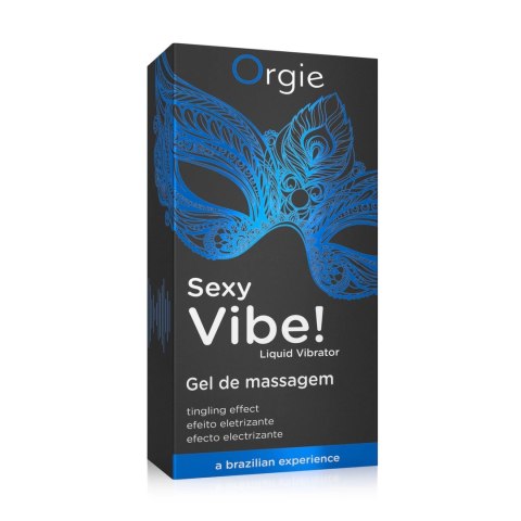 Orgie - Błyszczyk do ust z efektem wibracji 15 ml Orgie Orgie - Błyszczyk do ust z efektem wibracji 15 ml Orgie