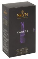 Skyn Caress - Stymulator Łechtaczki Z Podwójnym Języczkiem Fioletowy 13.3 cm SKYN