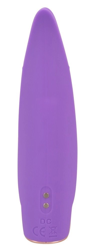 Skyn Caress - Stymulator Łechtaczki Z Podwójnym Języczkiem Fioletowy 13.3 cm SKYN Skyn Caress - Stymulator Łechtaczki Z Podwójnym Języczkiem Fioletowy 13.3 cm SKYN