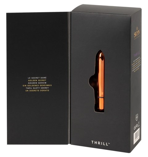 Skyn Thrill - Mini Wibrator Cichy I Dyskretny Różowe Złoto 9.4 cm SKYN Skyn Thrill - Mini Wibrator Cichy I Dyskretny Różowe Złoto 9.4 cm SKYN