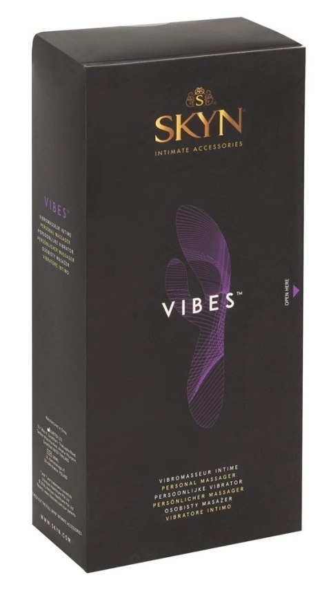 Skyn Vibes - Wibrator Króliczek Silikonowy 19 cm Fioletowy SKYN Skyn Vibes - Wibrator Króliczek Silikonowy 19 cm Fioletowy SKYN
