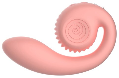 Snail Vibe - Wibrator Ślimak Zakrzywiony Ze Stymulacją Łechtaczki Gizi Brzoskwiniowy Snail Vibe Snail Vibe - Wibrator Ślimak Zakrzywiony Ze Stymulacją Łechtaczki Gizi Brzoskwiniowy Snail Vibe