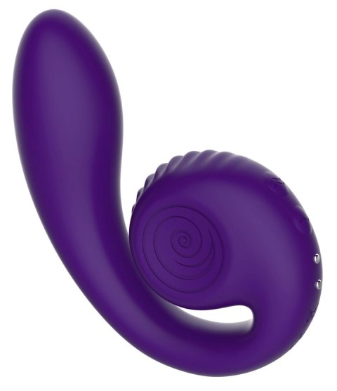 Snail Vibe - Wibrator Ślimak Zakrzywiony Ze Stymulacją Łechtaczki Gizi Fioletowy Snail Vibe Snail Vibe - Wibrator Ślimak Zakrzywiony Ze Stymulacją Łechtaczki Gizi Fioletowy Snail Vibe