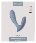 Svakom - Erica Wibrator Do Noszenia W Cipce/Majtkach Niebieski SVAKOM