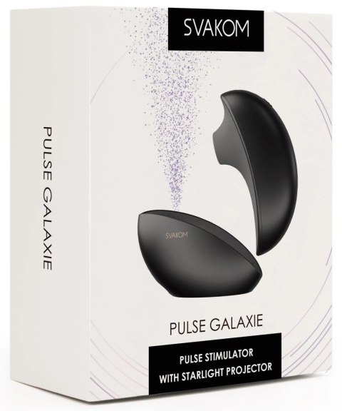 Svakom - Stymulator Pulsacyjny Pulse Galaxy Black SVAKOM Svakom - Stymulator Pulsacyjny Pulse Galaxy Black SVAKOM