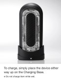 Tenga - Masturbator Wielokrotnego Użytku Czarny Flip Zero Gravity Black Electr TENGA