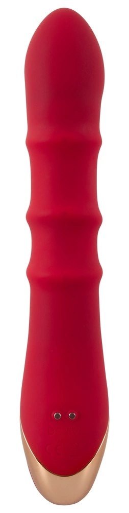 You2Toys - Wibrator - podwójny - króliczek - 3 ruchome pierścienie You2Toys You2Toys - Wibrator - podwójny - króliczek - 3 ruchome pierścienie You2Toys