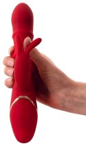 You2Toys - Wibrator - podwójny - króliczek - 3 ruchome pierścienie You2Toys