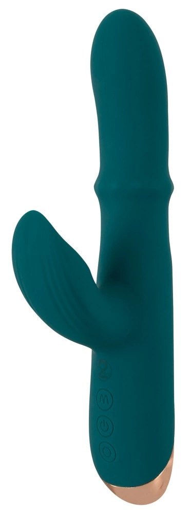 You2Toys - Wibrator podwójny - króliczek - ruchomy pierścień You2Toys You2Toys - Wibrator podwójny - króliczek - ruchomy pierścień You2Toys