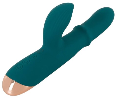 You2Toys - Wibrator podwójny - króliczek - ruchomy pierścień You2Toys You2Toys - Wibrator podwójny - króliczek - ruchomy pierścień You2Toys