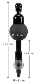 You2Toys - Wibrujący korek analny 8mm You2Toys