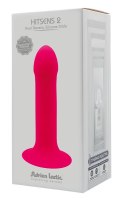 Adrien Lastic - Silikonowe Miękkie Dildo 16,8 cm Hitsens 2 Czerwone Adrien Lastic