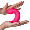 Adrien Lastic - Silikonowe Miękkie Dildo 16,8 cm Hitsens 2 Czerwone Adrien Lastic