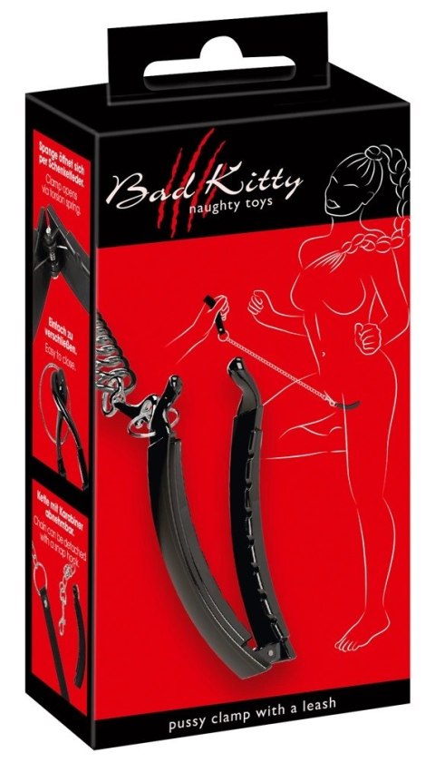 Bad Kitty - Zaciski Na Wargi Sromowe Na Łańcuszku Bad Kitty Bad Kitty - Zaciski Na Wargi Sromowe Na Łańcuszku Bad Kitty