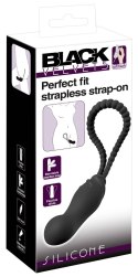 Black Velvets - Perfect Fit Strap-On Bez Pasków 22 cm Czarne Black Velvets