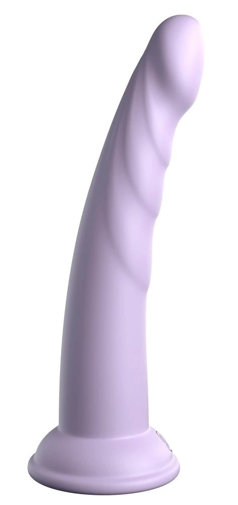 Dillio Platinum - Dildo Z Rowkami Stymulującymi I Żołędziem 19,7 cm Slim Seven Fioletowe Dillio Platinum Dillio Platinum - Dildo Z Rowkami Stymulującymi I Żołędziem 19,7 cm Slim Seven Fioletowe Dillio Platinum