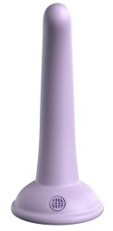 Dillio Platinum - Miękkie Silikonowe Dildo Zakrzywione Curious Five 14,6 cm Fioletowe Dillio Platinum