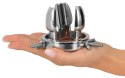 Fetish Collection - Wziernik Analny Metalowy Regulowany Srebrny Fetish Collection