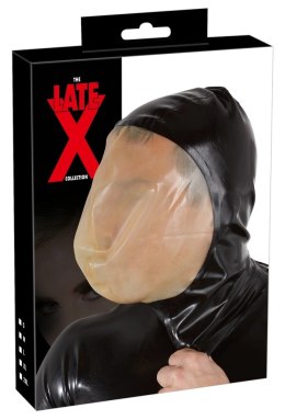LATE X - Lateksowa Maska Z Małym Otworem Oddechowym Late X