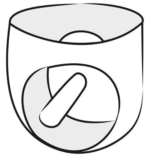 LATE X - Lateksowe Męskie Slipy Z Dildem Analnym Czarne M/L Late X LATE X - Lateksowe Męskie Slipy Z Dildem Analnym Czarne M/L Late X