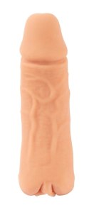 Nature Skin - Przedłużka Na Penisa I Masturbator Cipka 2w1 Średnia Nature Skin