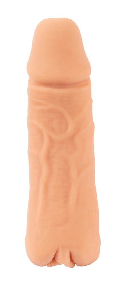 Nature Skin - Przedłużka Na Penisa I Masturbator Cipka 2w1 Średnia Nature Skin Nature Skin - Przedłużka Na Penisa I Masturbator Cipka 2w1 Średnia Nature Skin
