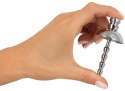 Penisplug - Wtyczka Dilator Do Cewki Moczowej Penisa Srebrna Umbrella Penisplug