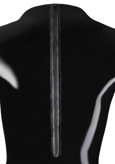 LATE X - Lateksowe Body Z Zamkiem Błyskawicznym Z Tyłu I W Kroku Czarne XL Late X LATE X - Lateksowe Body Z Zamkiem Błyskawicznym Z Tyłu I W Kroku Czarne XL Late X