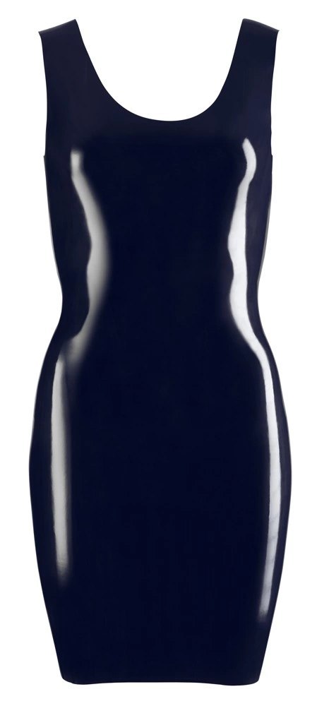 LATE X - Seksowna Obcisła Lateksowa Sukienka Mini Czarna 2XL Late X LATE X - Seksowna Obcisła Lateksowa Sukienka Mini Czarna 2XL Late X