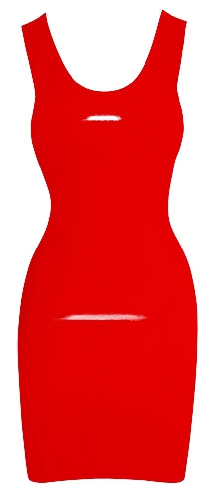 LATE X - Seksowna Obcisła Lateksowa Sukienka Mini Czerwona XL Late X LATE X - Seksowna Obcisła Lateksowa Sukienka Mini Czerwona XL Late X