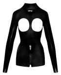 LATE X - Seksowne Lateksowe Body Bez Biustu Czarne XL Late X