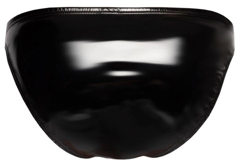 Black Level - Męskie Slipy Z Czarnym Połyskiem Z Zamkiem XL Black Level Black Level - Męskie Slipy Z Czarnym Połyskiem Z Zamkiem XL Black Level