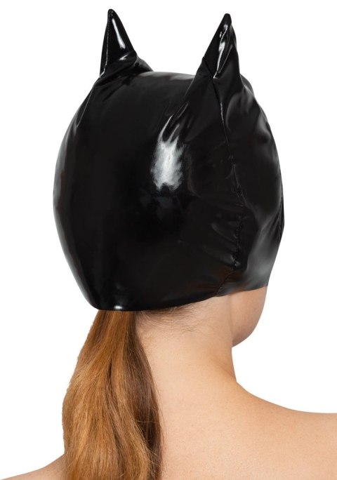 Black Level - Vinylowa Maska Z Uszami Kota Czarna S-L Black Level Black Level - Vinylowa Maska Z Uszami Kota Czarna S-L Black Level