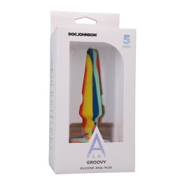 Doc Johnson - Korek analny silikoowy Groovy 12cm Doc Johnson