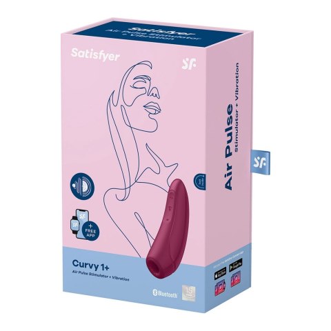 Satisfyer - Stymulator łechtaczki Curvy 1 Satisfyer Satisfyer - Stymulator łechtaczki Curvy 1 Satisfyer
