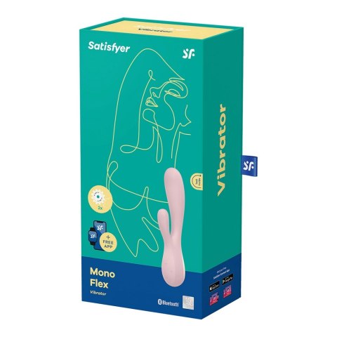 Satisfyer - Wibrator podwójny króliczek Mono Satisfyer Satisfyer - Wibrator podwójny króliczek Mono Satisfyer