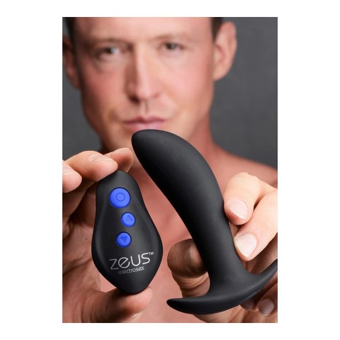 Silikonowy korek analny do prostaty z wibracjami i funkcją E-Stim Xr Brands XR Brands Silikonowy korek analny do prostaty z wibracjami i funkcją E-Stim Xr Brands XR Brands