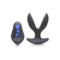 Silikonowy korek analny z wibracjami i funkcją E-Stim Xr Brands XR Brands