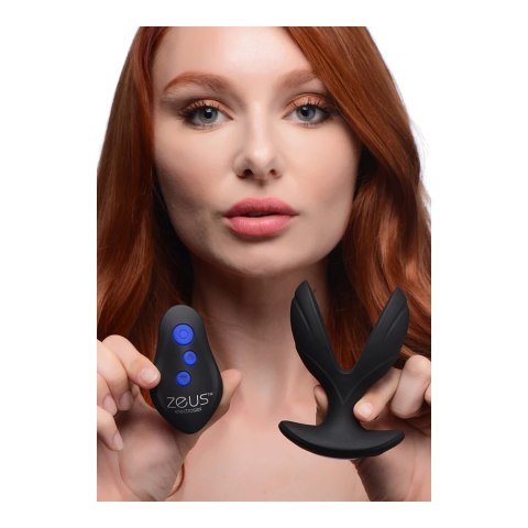 Silikonowy korek analny z wibracjami i funkcją E-Stim Xr Brands XR Brands Silikonowy korek analny z wibracjami i funkcją E-Stim Xr Brands XR Brands
