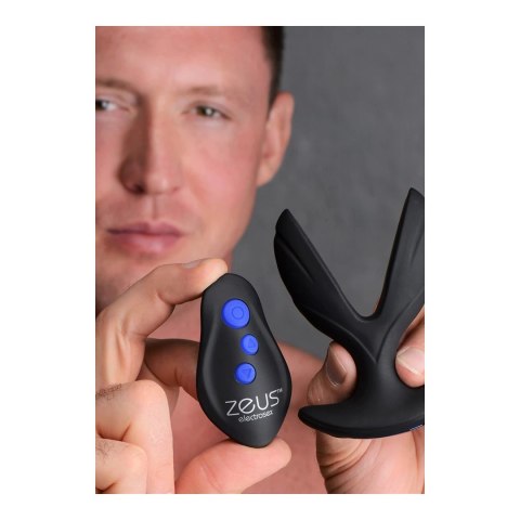 Silikonowy korek analny z wibracjami i funkcją E-Stim Xr Brands XR Brands Silikonowy korek analny z wibracjami i funkcją E-Stim Xr Brands XR Brands