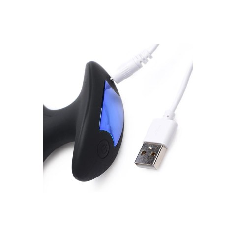Silikonowy korek analny z wibracjami i funkcją E-Stim Xr Brands XR Brands Silikonowy korek analny z wibracjami i funkcją E-Stim Xr Brands XR Brands
