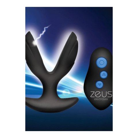 Silikonowy korek analny z wibracjami i funkcją E-Stim Xr Brands XR Brands Silikonowy korek analny z wibracjami i funkcją E-Stim Xr Brands XR Brands