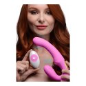 Silikonowy pulsujący i wibrujący strap-on bez ramiączek Xr Brands XR Brands